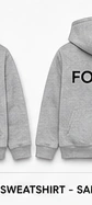 FOCUS Kids Zip Hoodie Black — front