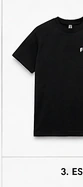 FOCUS Mountain Tee Black — front