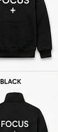 FOCUS Tech Zip Jacket Black — front